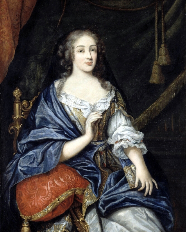 Louise de la Vallière, mistress of Louis XIV by Jean Nocret