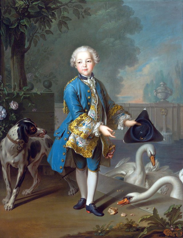 Portrait of Louis Philippe Joseph d'Orleans, Duke of Orleans by Louis Tocqué
