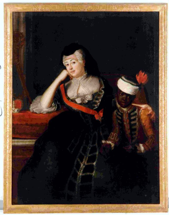 Portrait of Johanna Charlotte of Anhalt-Dessau (1682-1750) by Anna Rosina de Gasc
