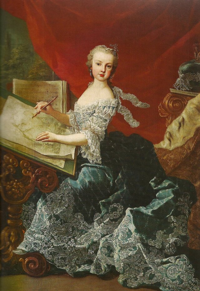 Maria Christina, Duchess of Teschen (1742-1798) by Martin van Meytens