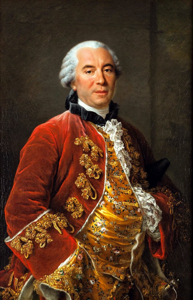 Portrait of Georges-Louis Leclerc, comte de Buffon by François-Hubert Drouais
