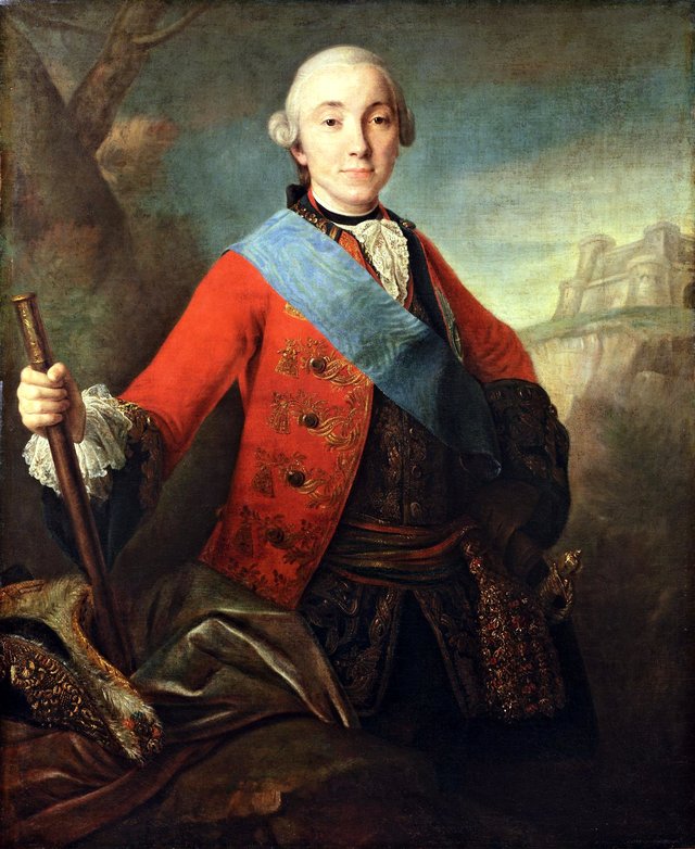 Peter III. by Fyodor Rokotov