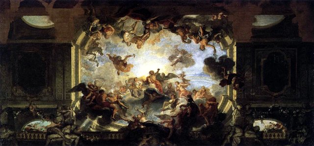 Assembly of Gods by Antoine Coypel