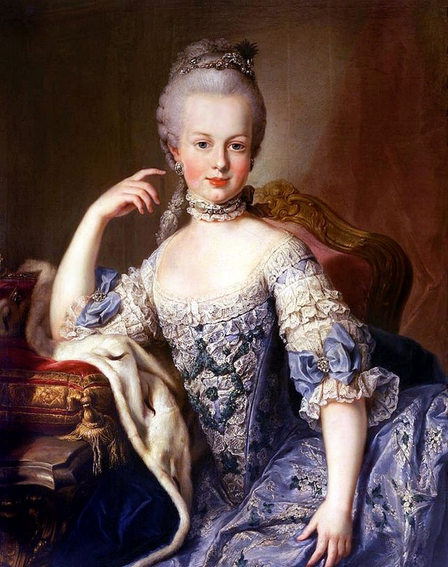Porträt des Marie Antoinette (1755-1793) by Martin van Meytens