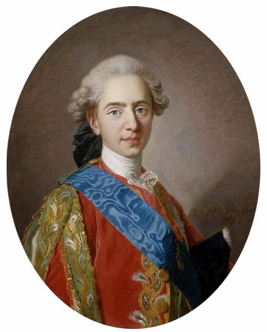 Louis XVI of France when he was the Dauphin of France. by Louis-Michel van Loo