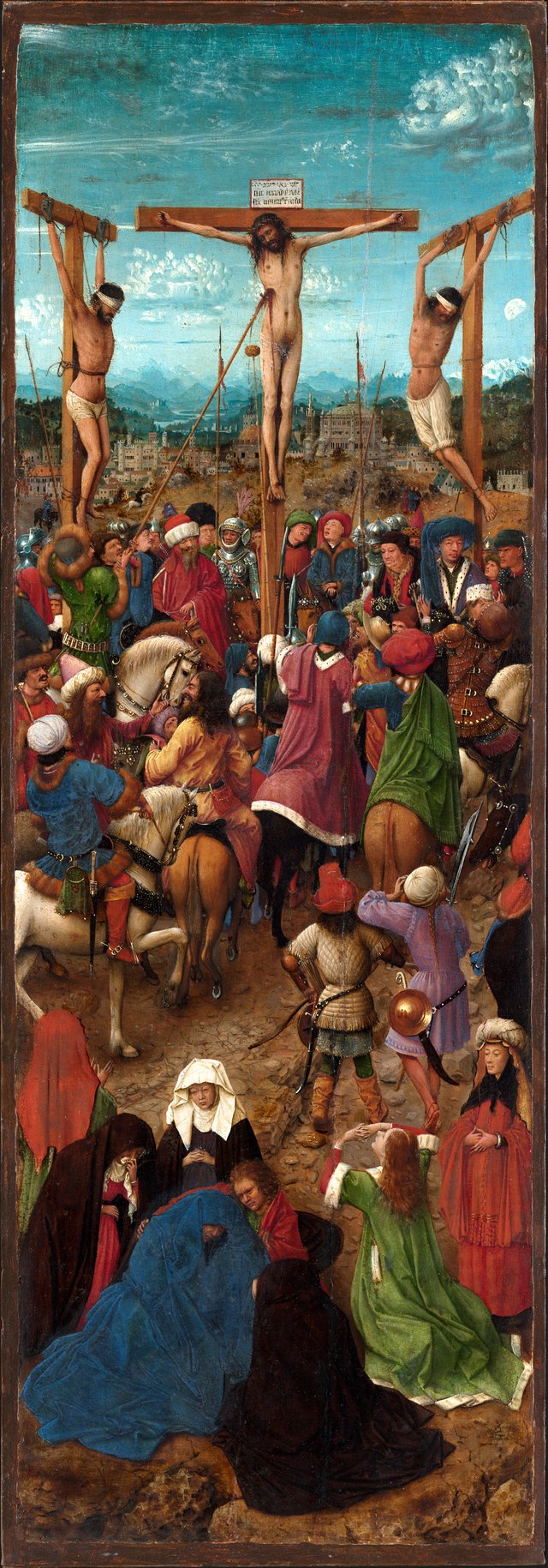 Crucifixion by Jan van Eyck