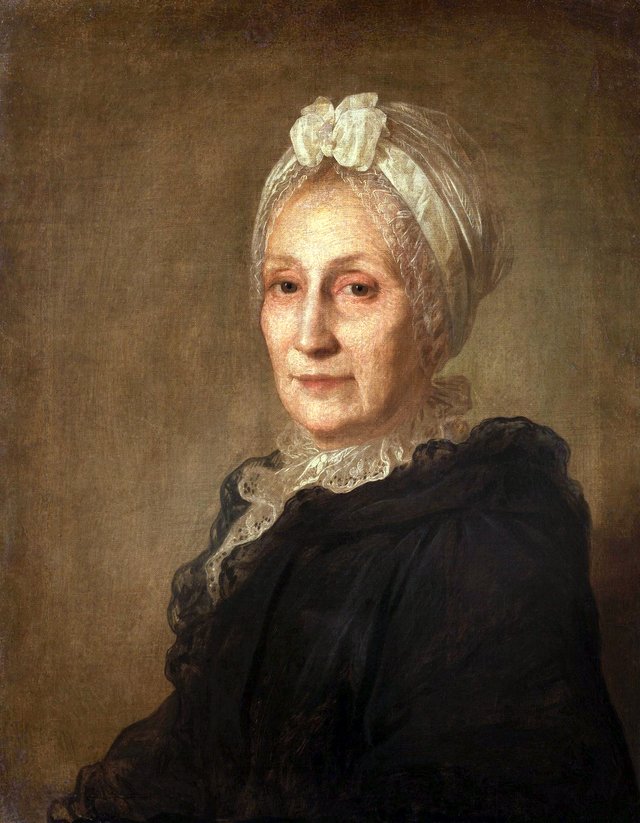 Portrait of Anna Yuryevna Kvashnina-Samarina by Fyodor Rokotov