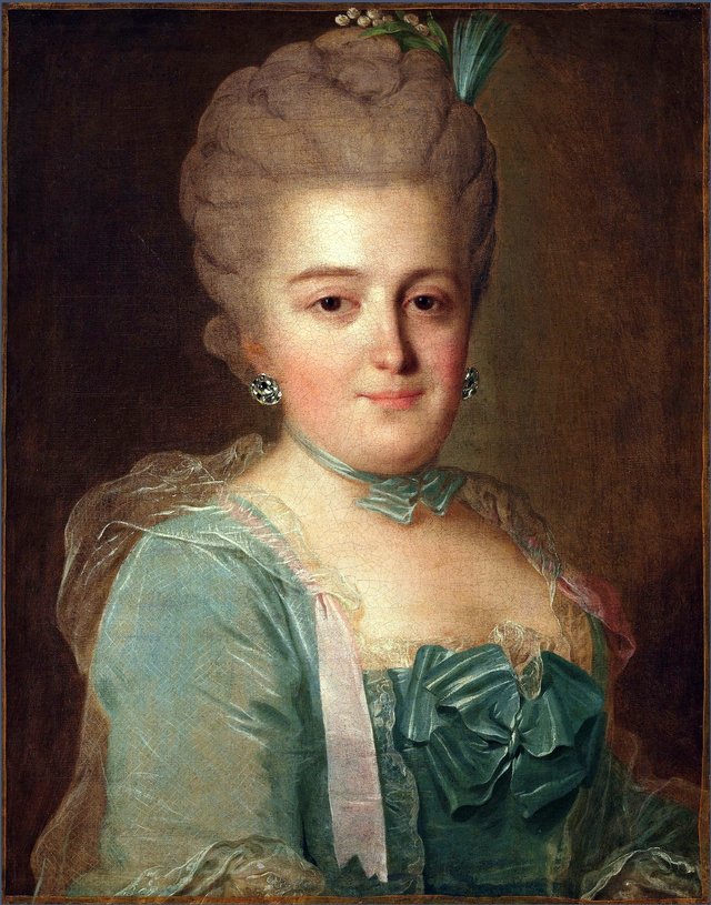 Portrait of Anna S. Tulinova by Fyodor Rokotov
