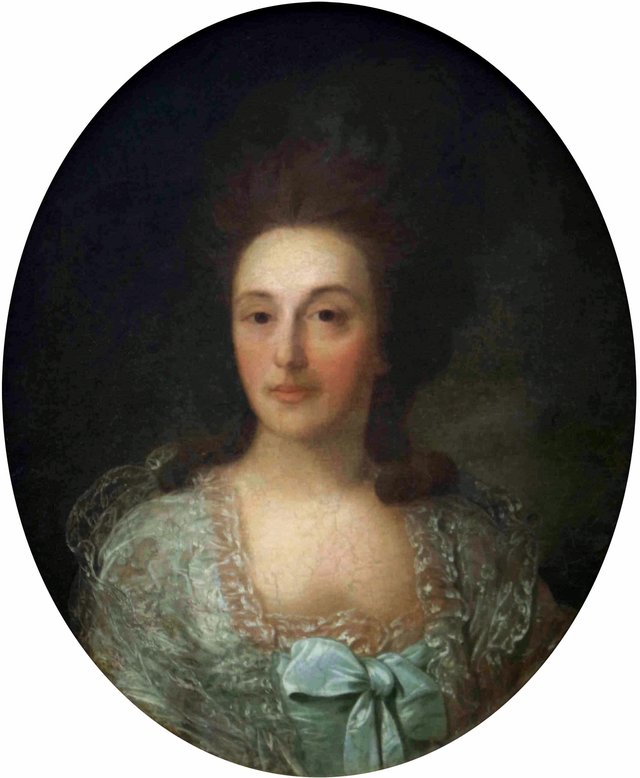 Unknown woman by Fyodor Rokotov