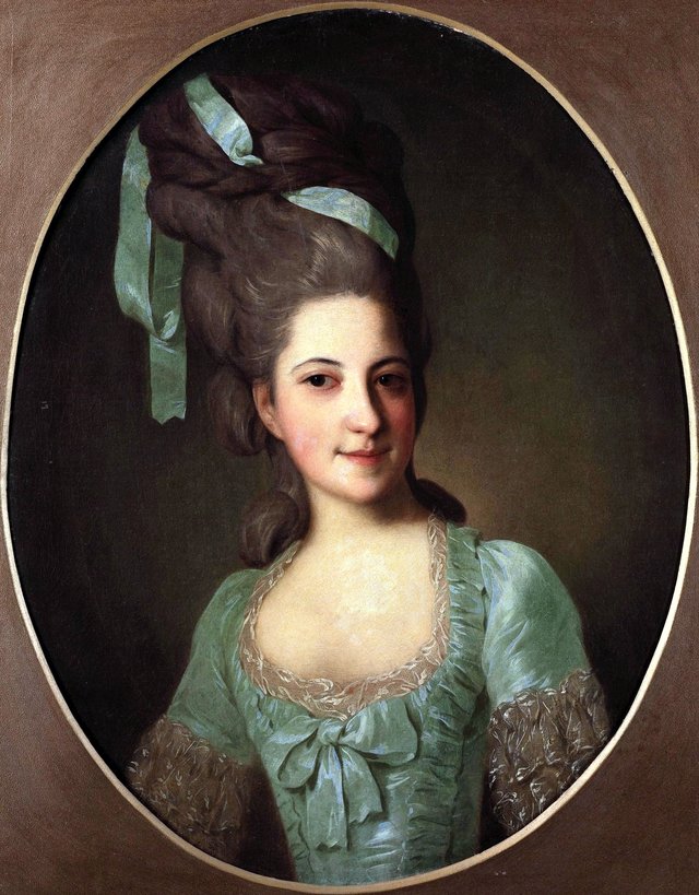 Portrait of Countess Darya I. Uvarova by Fyodor Rokotov