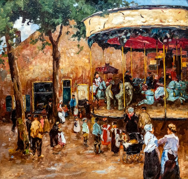 Merry-Go-Round by Willem de Zwart