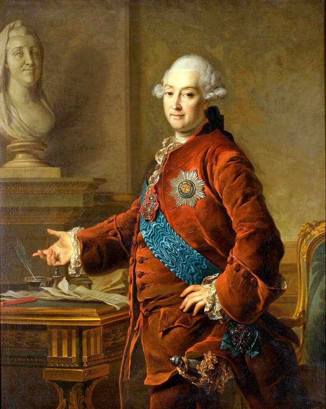 Portrait of Alexandr Mihailovich Golytsyn (1723-1807), vice-chancellor by Dmitry Levitzky