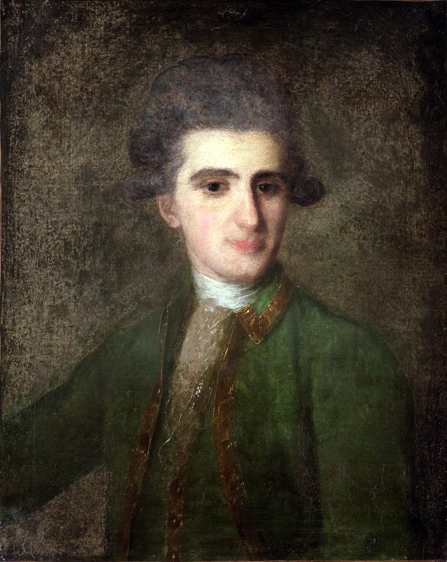 Portrait of Nikolaj E. Strujskij by Fyodor Rokotov