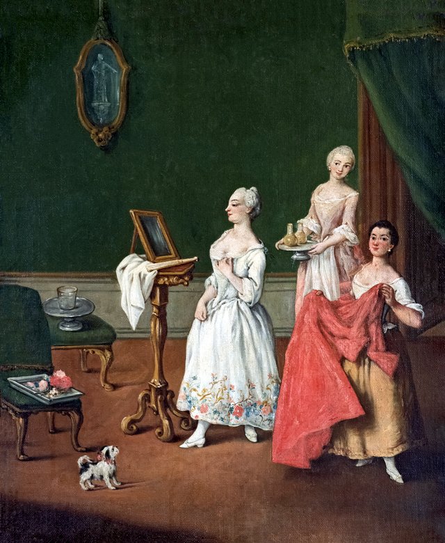 The toilet by Pietro Longhi