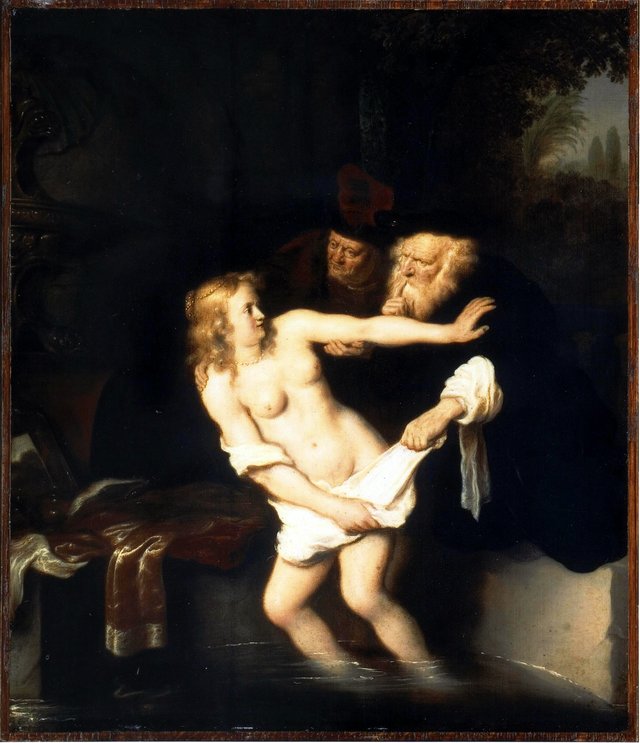 Susanna and the Elders by Salomon Koninck