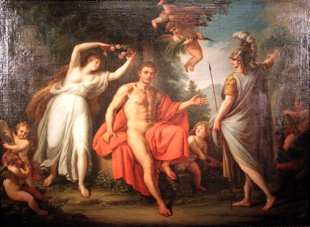 The Choice of Heracles by Johann Heinrich Tischbein
