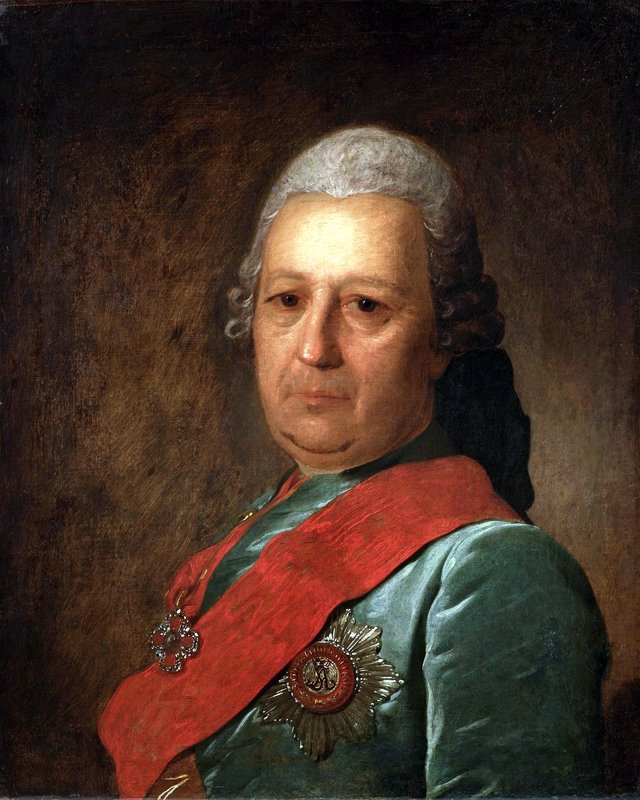 Portrait of Alexey M. Obreskov by Fyodor Rokotov