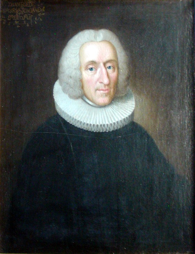 Porträt des Hans Poulsen Egede (1686-1758) by Johan Hörner
