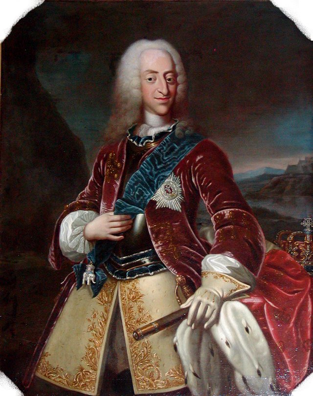 Christian VI of Denmark. by Johann Salomon Wahl
