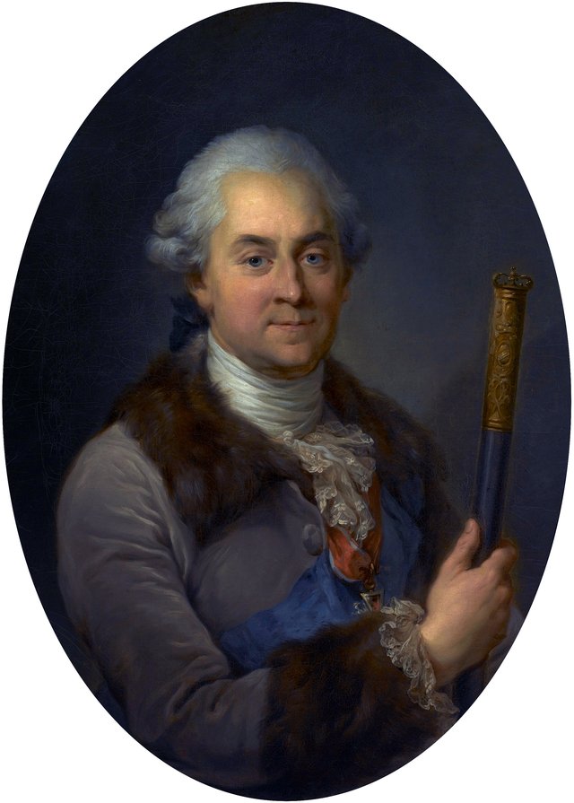 Portrait of Stanisław Lubomirski. by Marcello Bacciarelli