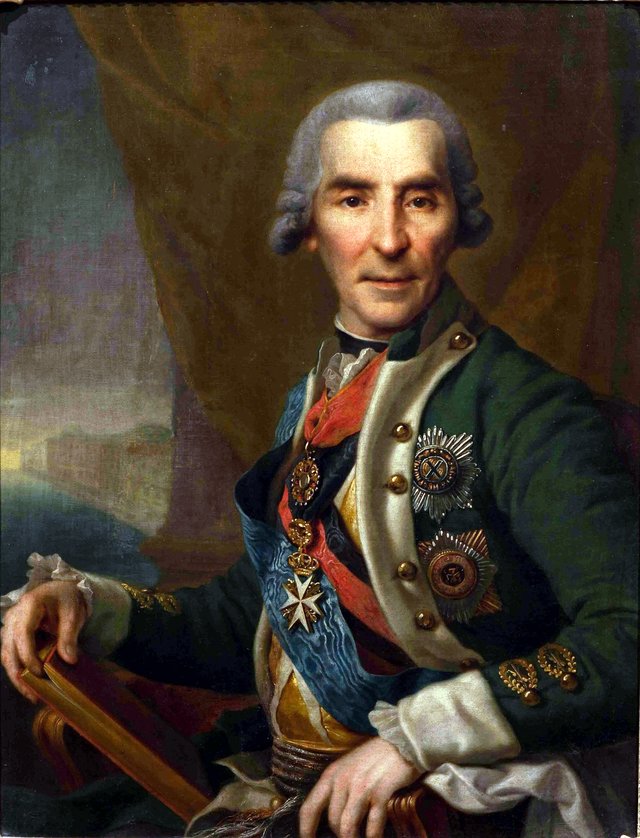 Porträt des Ivan Golenishcev-Kutuzov (1729-1802) by Dmitry Levitzky