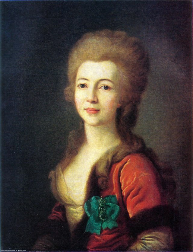 Porträt der Catherine Vorontsova (1761-1784) by Dmitry Levitzky