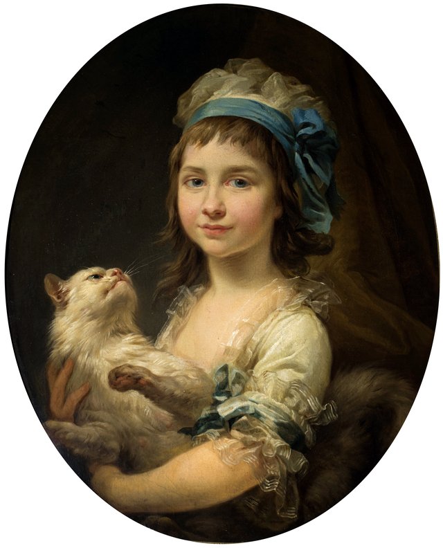 Portrait of Julia Manteuffel née Duhamel. by Marcello Bacciarelli