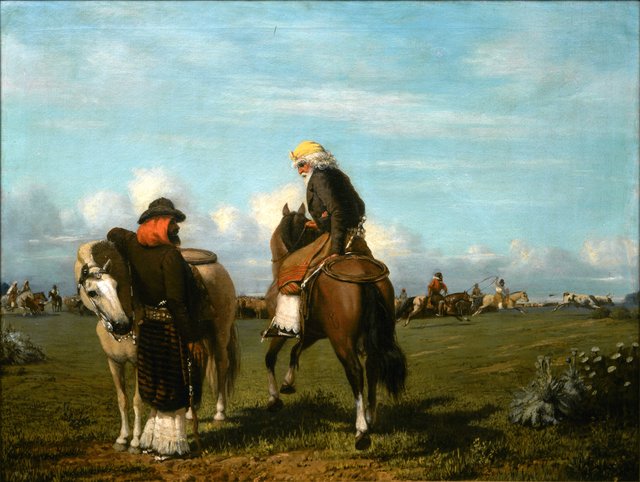 The Overseers by Prilidiano Pueyrredón