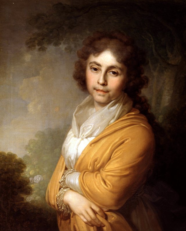 Porträt der Natalia Kurakina (1768-1831) by Vladimir Borovikovsky
