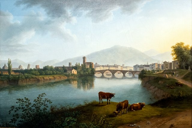 View of Pisa by Jacob Philipp Hackert