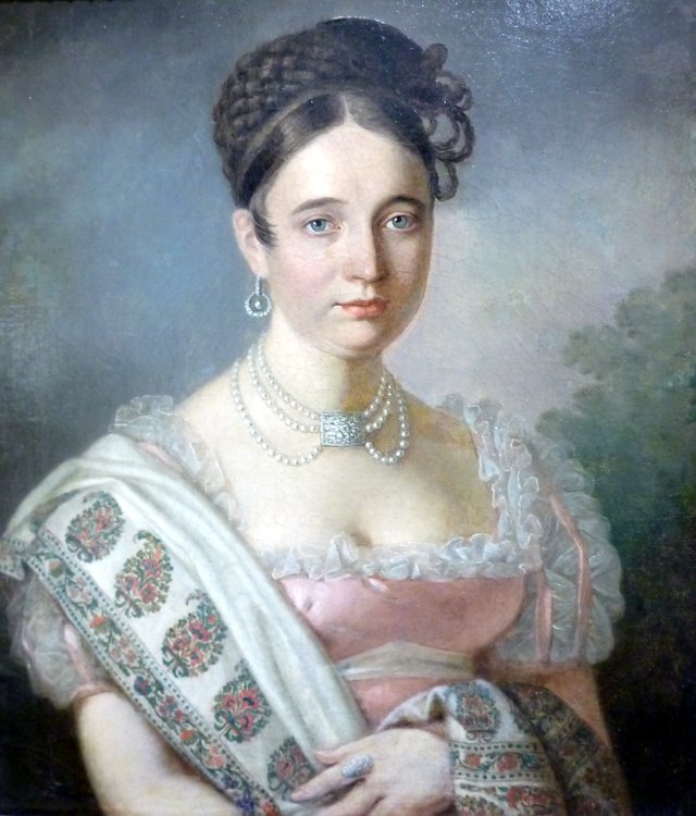 Portrait of a Woman by Vasily Andreevich Tropinin