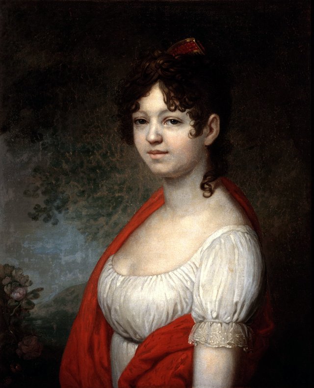 Porträt der Varvara Tomilova (1784-1823) by Vladimir Borovikovsky