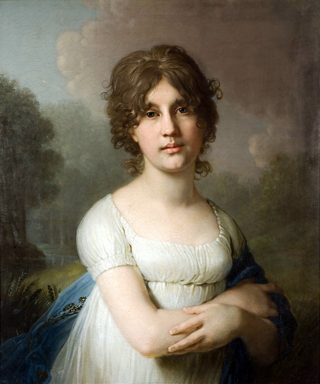 La Princesse Catherine Gavrilowna Gagarine by Vladimir Borovikovsky