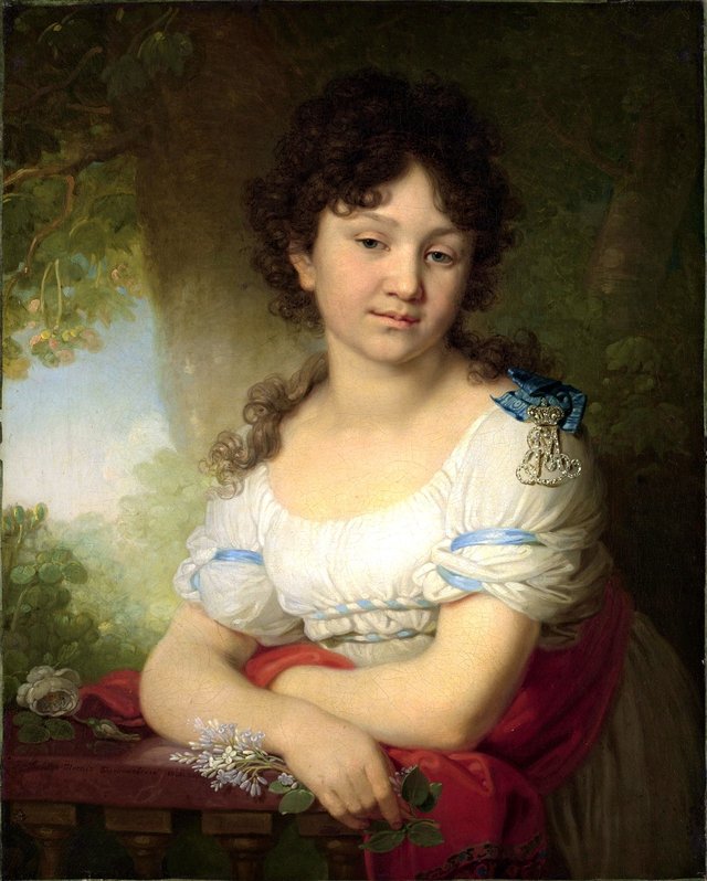 M.A. Orlova-Denisova by Borovikovsky by Vladimir Borovikovsky