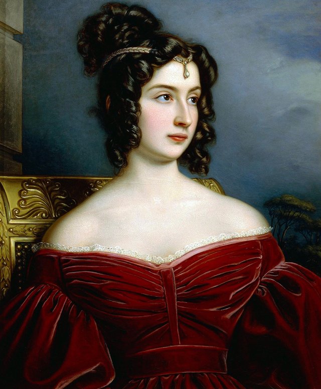 Bildnis der Marianna Gräfin Bacinetti by Joseph Karl Stieler