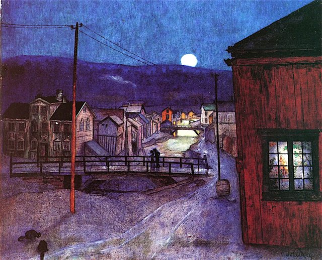 Elegy by Harald Sohlberg