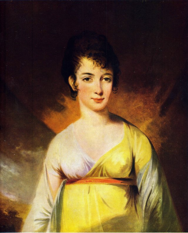 Martina von Schwerin, neé Törngren (1789-1875)." by Carl Frederik von Breda