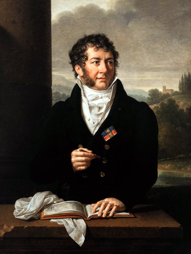 Portrait of Michał Kleofas Ogiński by François-Xavier Fabre