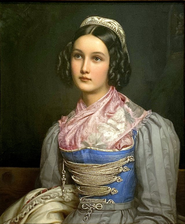 Bildnis der Helene Sedlmayr by Joseph Karl Stieler