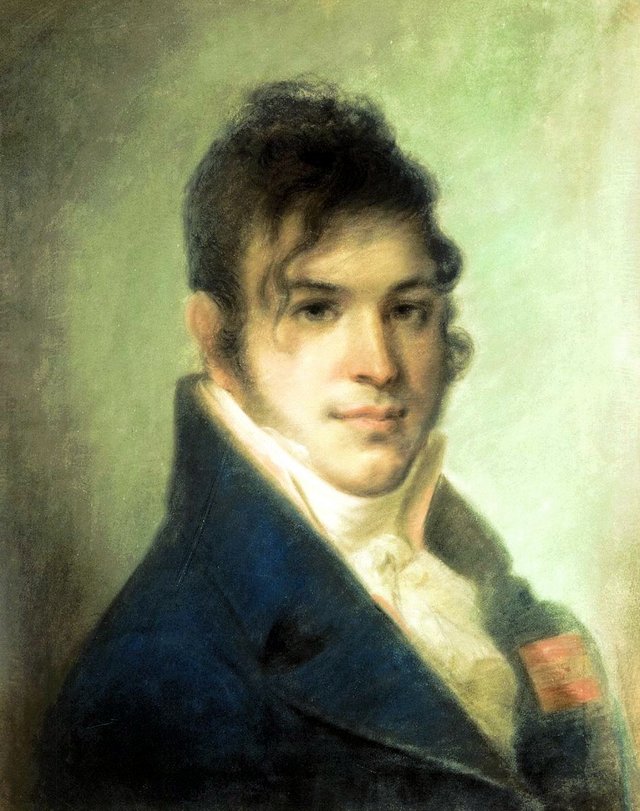 Porträt des Alexander Bibikov by Alexey Venetsianov