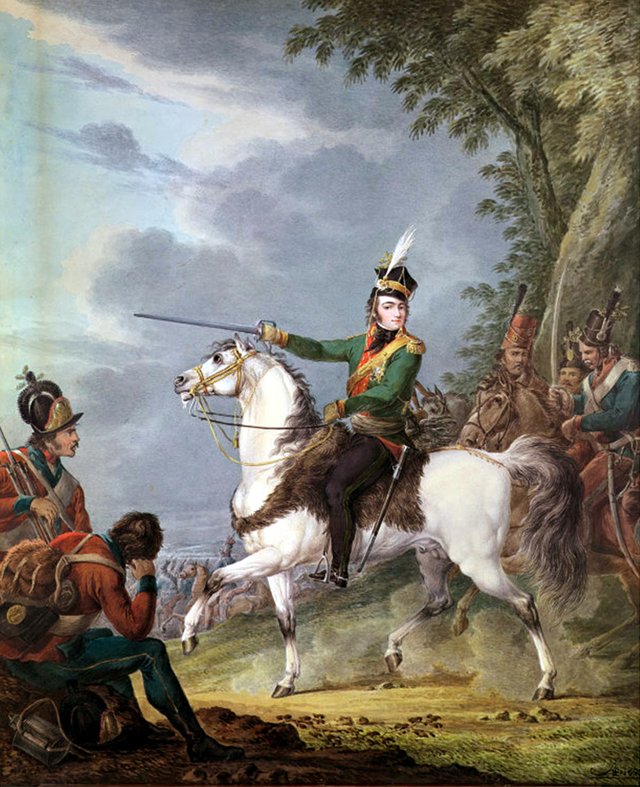 Prinz Jozef Antoni Poniatowski by Aleksander Orłowski