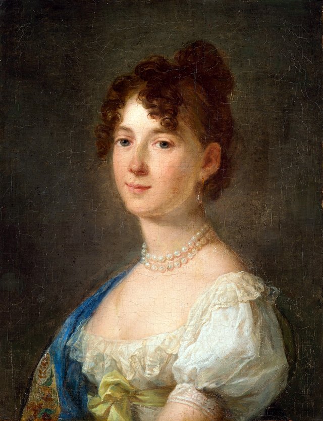 Wiktoria Niesiołowska neé Radziwiłł (?). by Marcello Bacciarelli