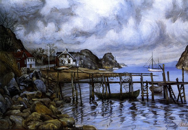From an outport by Harald Sohlberg
