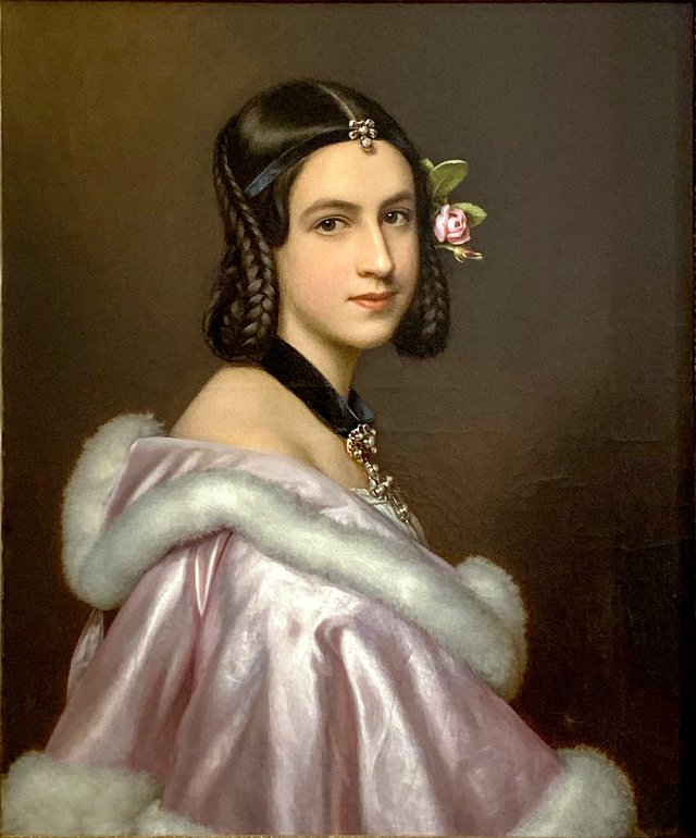 Bildnis der Jane Erskine by Joseph Karl Stieler