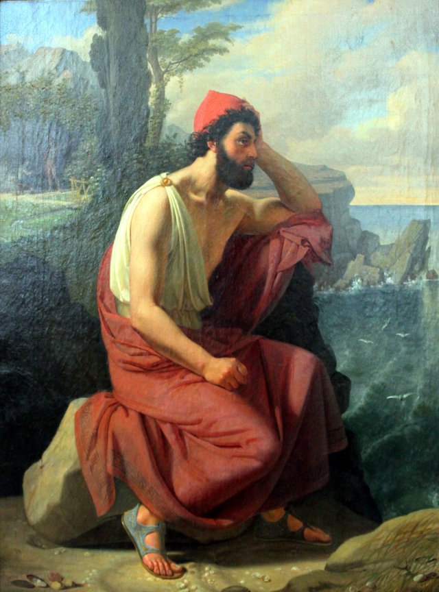Odysseus on the Island of Calypso by Ditlev Blunck