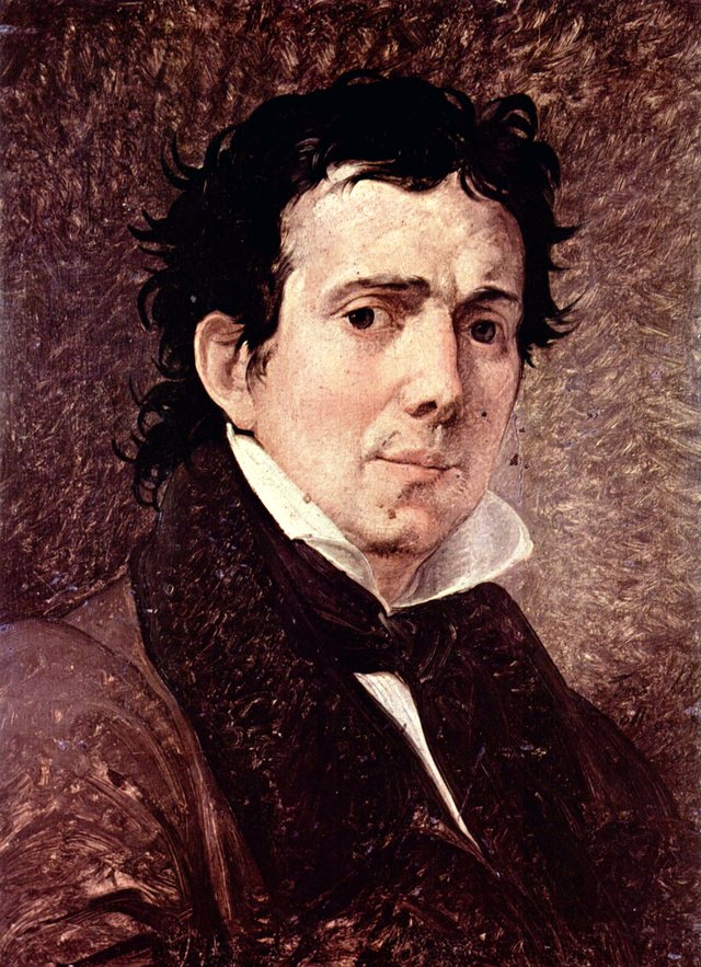 Porträt des Pompeo Marchesi by Francesco Hayez
