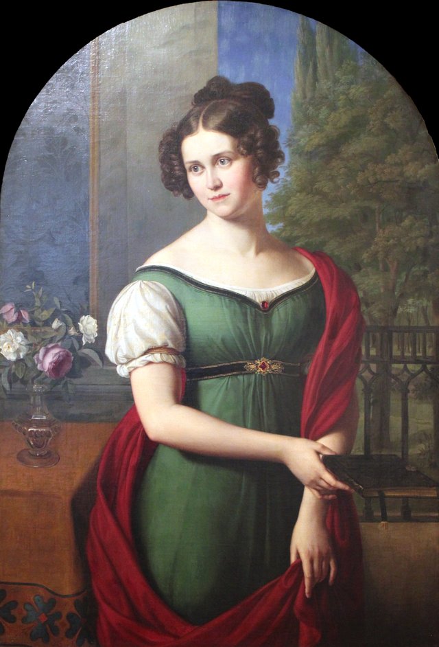 Portrait of Lili Parthey by Friedrich Wilhelm Schadow