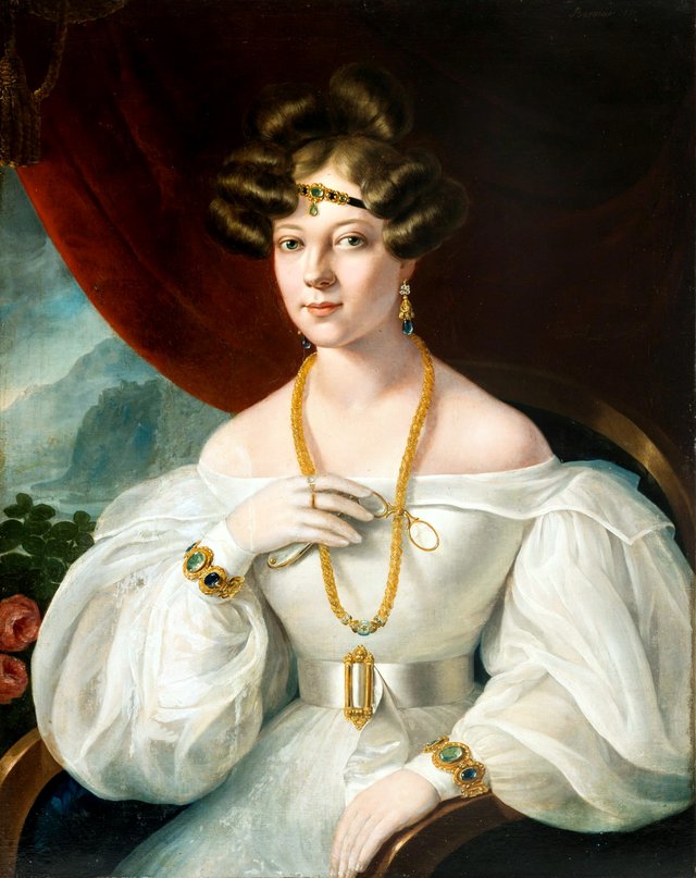 Portrait of a Woman by Miklós Barabás