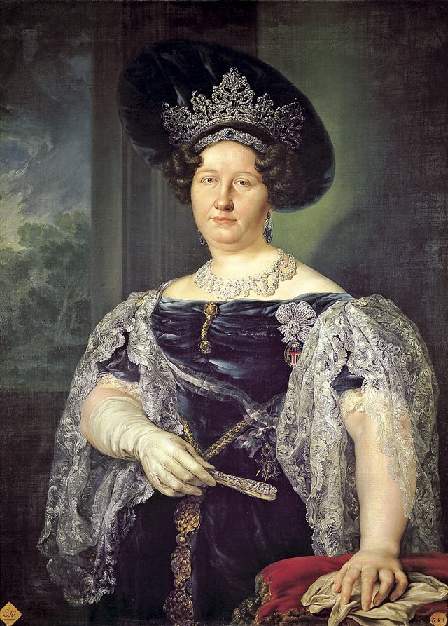 Retrato de la reina de las Dos Sicilias by Vicente López Portaña