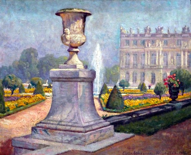 vue de Versailles by Gerda Wegener